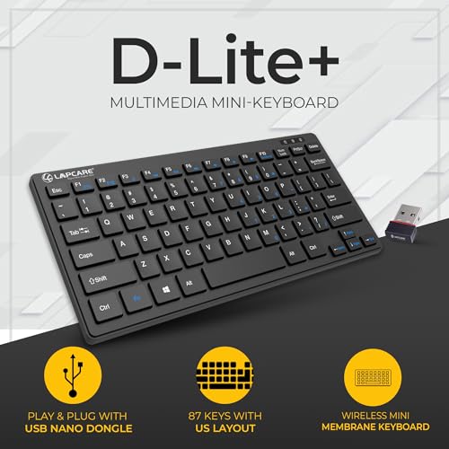 Compact Wired Mini Keyboard with Chocolate Keycaps for Easy Typing
