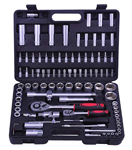 Comprehensive 53-Piece Socket Wrench Set for Home and Auto Repairs