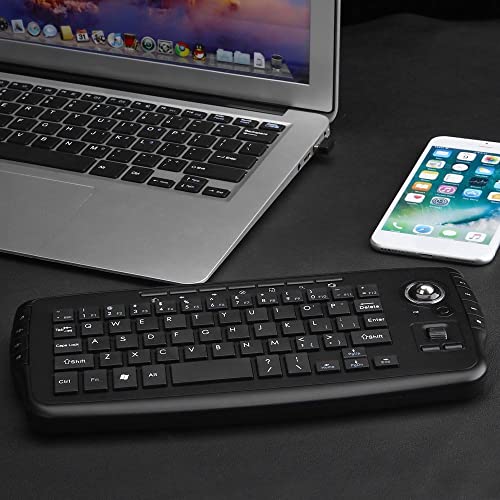 2.4GHz Wireless Keyboard and Optical Trackball Mouse Combo Set