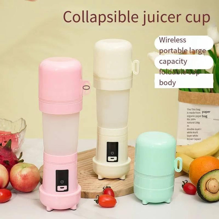 Portable Folding Juicer Cup - Wireless Blender for Smoothies & Juices