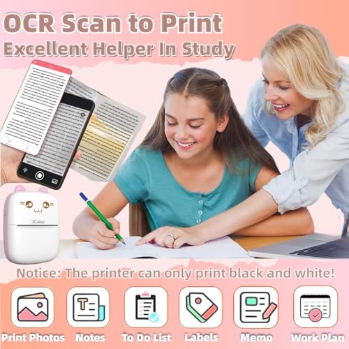 Zeitel® Mini Bluetooth Thermal Printer, Portable – COD & 20% Prepaid •