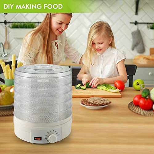 Versatile Food Dehydrator with 5 Stackable Trays for Healthy Snacks