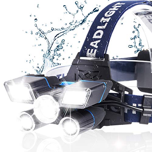 High-Performance 21 LED Headlamp with USB Recharge and 9 Modes