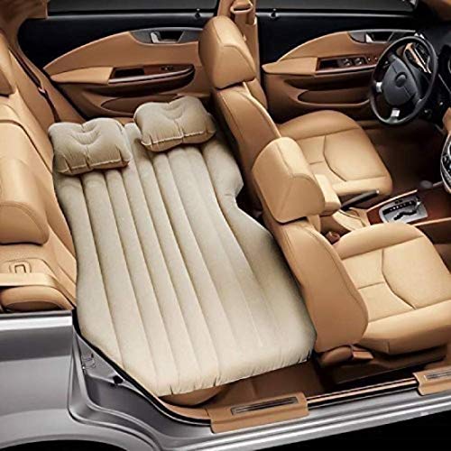 Inflatable Car Bed Mattress with Pillows for Comfortable Travel