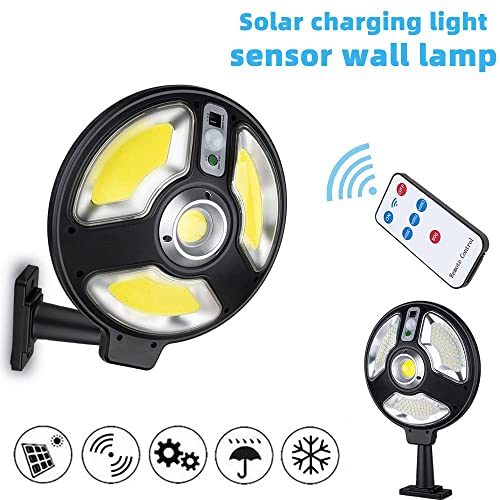 Bright Solar Security Lights with Motion Sensor for Outdoor Safety