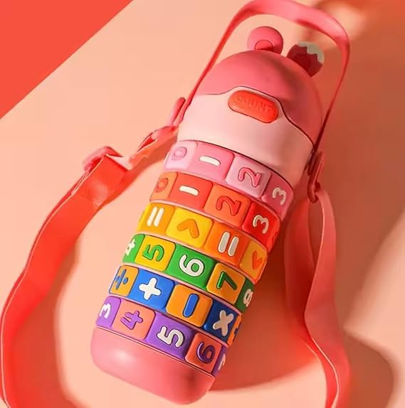 Interactive Educational Water Bottle for Kids - Fun Learning & Hydration
