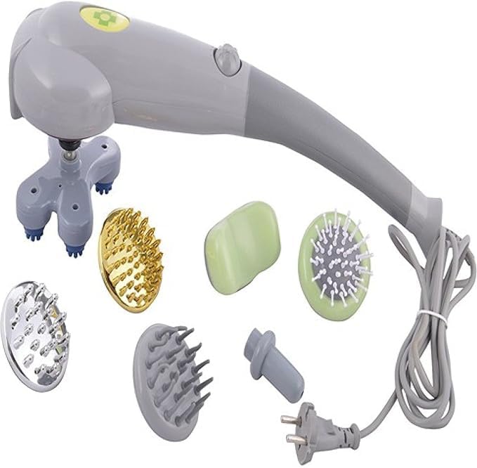 Stepless Speed 8 Head Body Massager - Complete Relaxation Tool