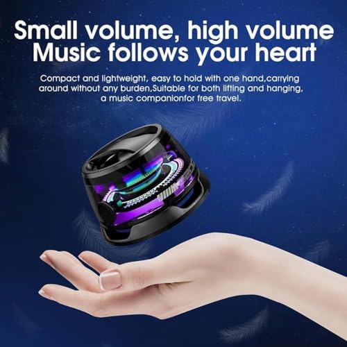 G200 Magnetic Bluetooth Speaker – Powerful Sound & RGB Light Show