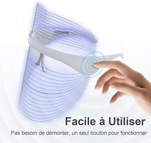 7 Color LED Light Therapy Mask for Skin Rejuvenation & Anti-Aging