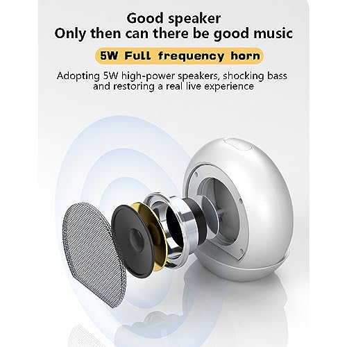 Smart Digital Alarm Clock with Bluetooth Speaker & Multi-Function Design