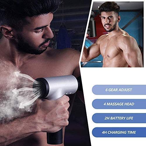 Deep Tissue Massage Gun for Pain Relief - Portable Handheld Massager
