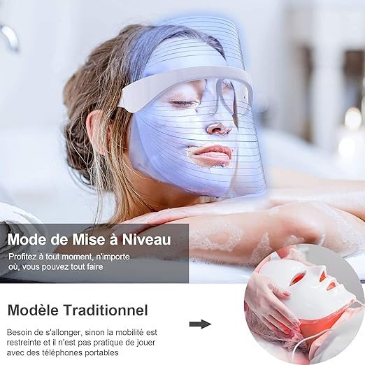 7 Color LED Light Therapy Mask for Skin Rejuvenation & Anti-Aging