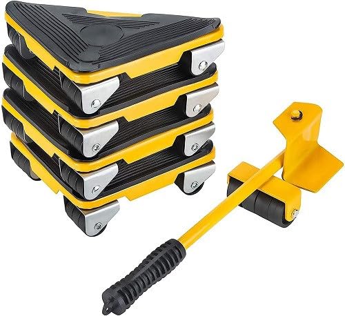 Heavy Duty Furniture Lifter Set with Sliders for Easy Moving