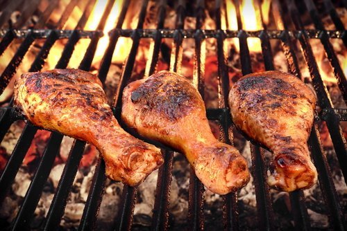 Portable Folding Charcoal Barbecue Grill for Outdoor Cooking