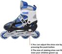 Adjustable Inline Skates for Kids with Light-Up Wheels | Comfortable Fit