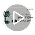 Portable Adjustable Mini Table Fan - Battery & USB Powered for All Spaces