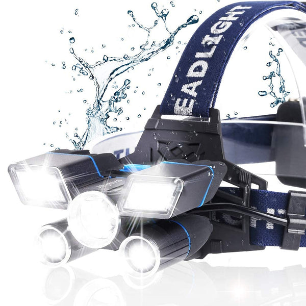High-Performance 21 LED Headlamp with USB Recharge and 9 Modes