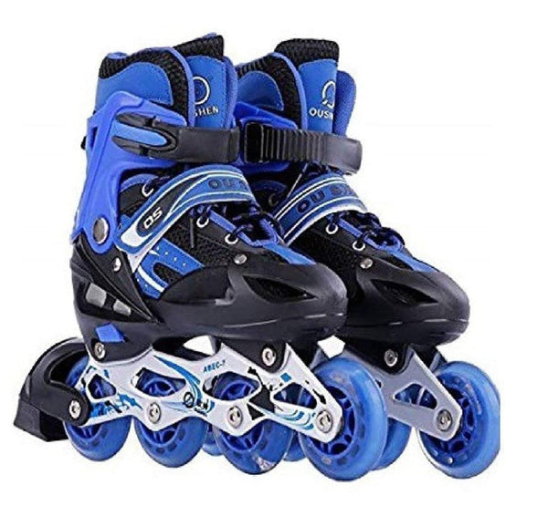 Adjustable Inline Skates for Kids with LED Lights - Perfect for Active Fun