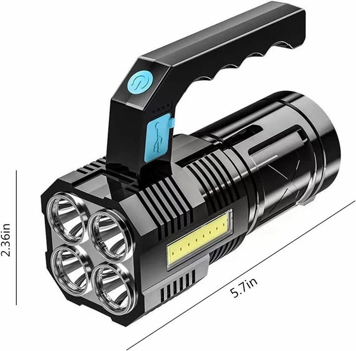 USB Rechargeable Flashlight with Multiple Modes for Outdoor Adventures