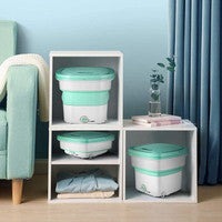 Portable Mini Foldable Washing Machine for Travel and Small Spaces