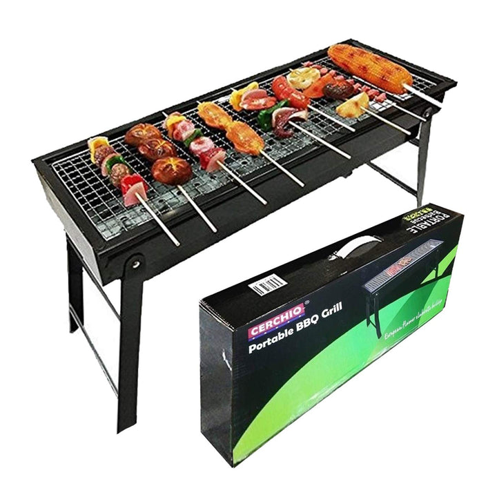 Compact Portable Charcoal Grill for Outdoor Cooking Adventures