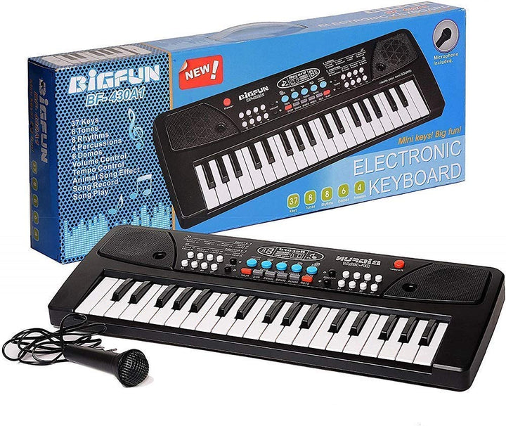Enchanting 37-Key Kids Piano Keyboard with Microphone for Musical Fun