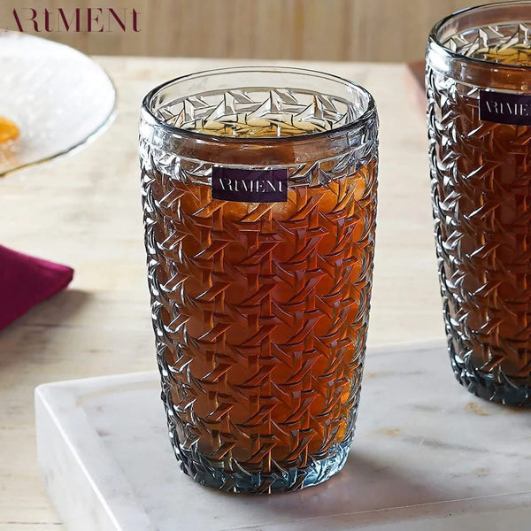 Elegant Crystal Clear Drinking Glass Set for Every Occasion