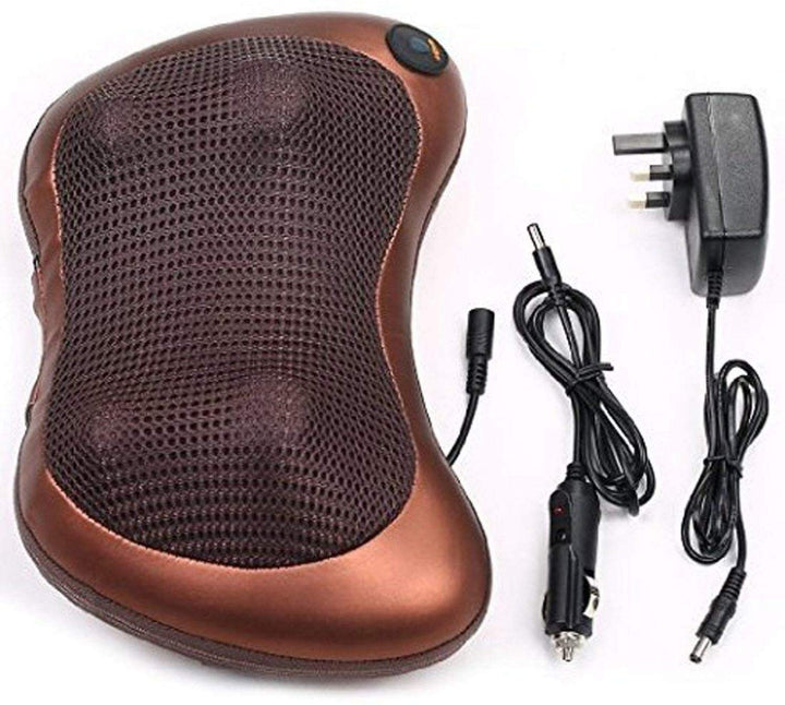 2 in 1 Neck and Back Massage Pillow for Home & Car Relaxation