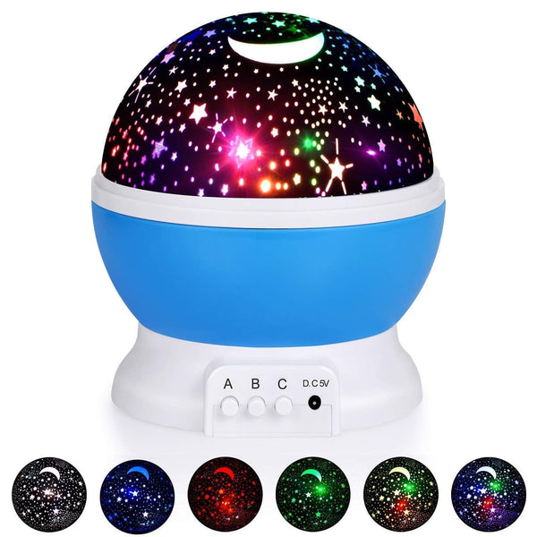 Enchanting Color-Changing Star Projector for Nighttime Relaxation