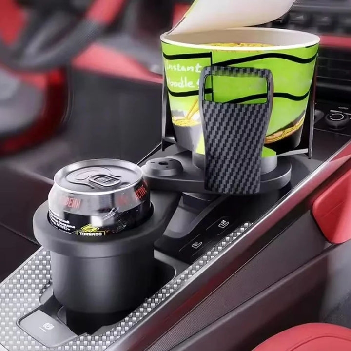 Adjustable 2-in-1 Car Cup Holder Expander for Convenience & Versatility
