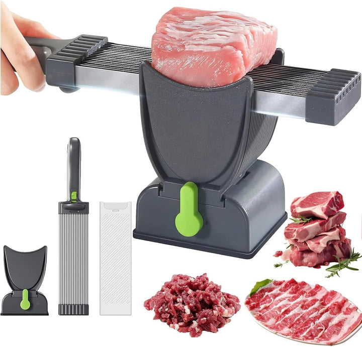 Multifunctional Manual Meat Slicer for Perfectly Thin Cuts