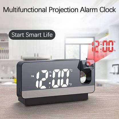 Digital Alarm Clock with Bluetooth Speaker and Phone Stand for Kids