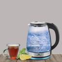 Borosilicate Glass Electric Kettle for Instant Hot Water & Beverages
