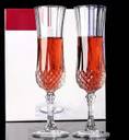 Elegant Crystal Champagne Flute Glasses Set for Perfect Celebrations