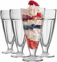 Stylish 350ml Milkshake Glass Set – Perfect for Drinks & Desserts