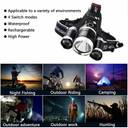 Rechargeable LED Headlamp with 18000 Lumen & 8 Modes for Outdoor Use
