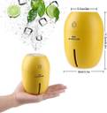 Portable Ultrasonic Lemon Humidifier for Home, Office & Travel