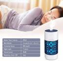 Compact Cool Mist Humidifier with Colorful LED Night Light
