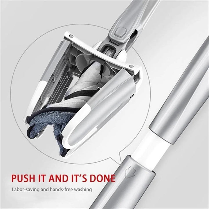 Microfiber Spray Mop with Removable Washable Pad and Extendable Handle | No-buck