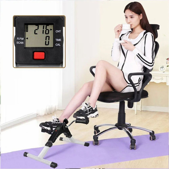 Portable Pedal Exerciser for Low Impact Arm and Leg Workouts