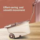 360 Degree Spin Mop with Easy-Wring Bucket for Effortless Cleaning