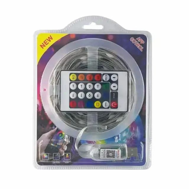5m LED Strip Lights | 300 SMD LEDs, Remote, Waterproof, 16 Modes, DIY Colour, Di