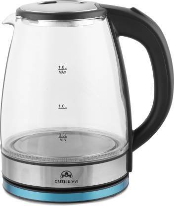 Borosilicate Glass Electric Kettle for Instant Hot Water & Beverages