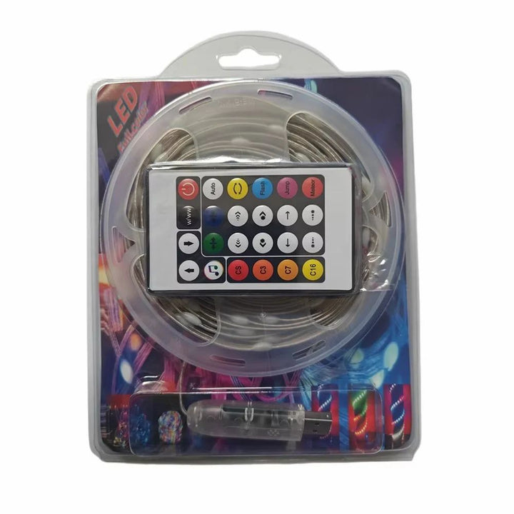 5m LED Strip Lights | 300 SMD LEDs, Remote, Waterproof, 16 Modes, DIY Colour, Di