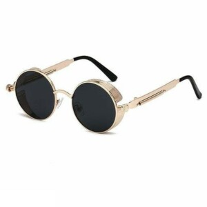 Fancy Black Gold Sunglasses for Women